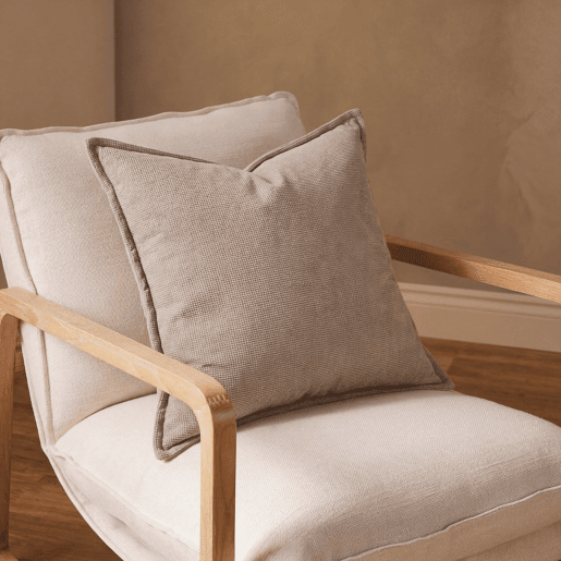 Almofada NINA 45x45cm cor bege