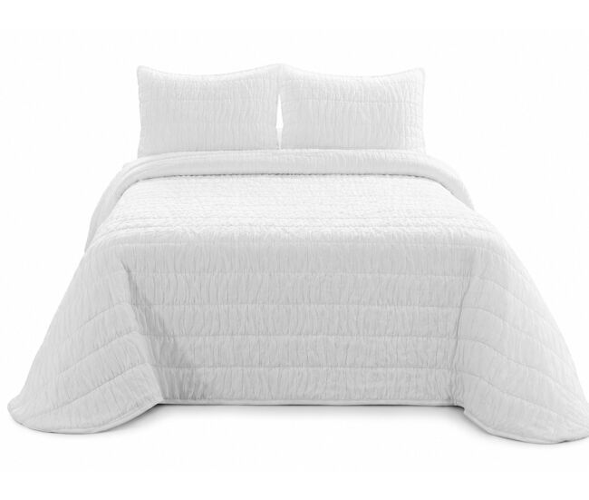 Colcha luna cama 180cm color blanco