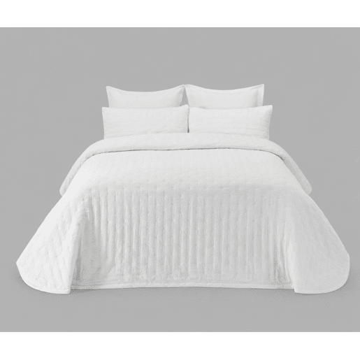 Colcha MAYA cama 90cm cor branco Colcha MAYA cama 90cm cor branco