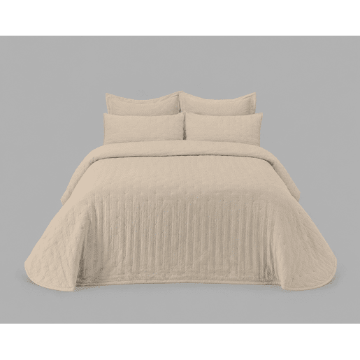 Colcha MAYA cama 90cm cor linho