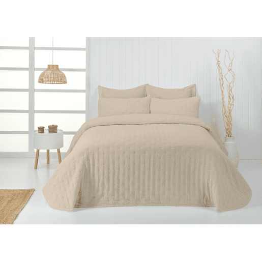 Colcha MAYA cama 150cm cor linho