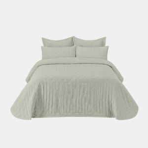Colcha MAYA cama 180cm cor verde menta