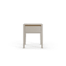 Mesa de cabeceira TORREON 1 gaveta branco