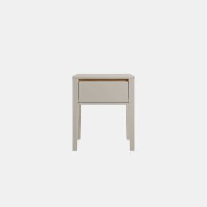 Mesa de cabeceira TORREON 1 gaveta branco