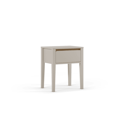 Mesa de cabeceira TORREON 1 gaveta branco