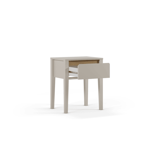 Mesa de cabeceira TORREON 1 gaveta branco