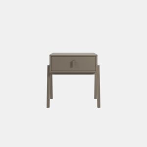 Mesa de cabeceira VELETA 2 gavetas cor caxemira