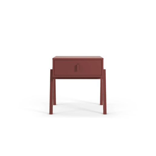 Mesa de cabeceira VELETA 2 gavetas cor castanho Mesa de cabeceira VELETA 2 gavetas cor castanho