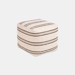 Puff ANITA 40x48x48cm cor natural