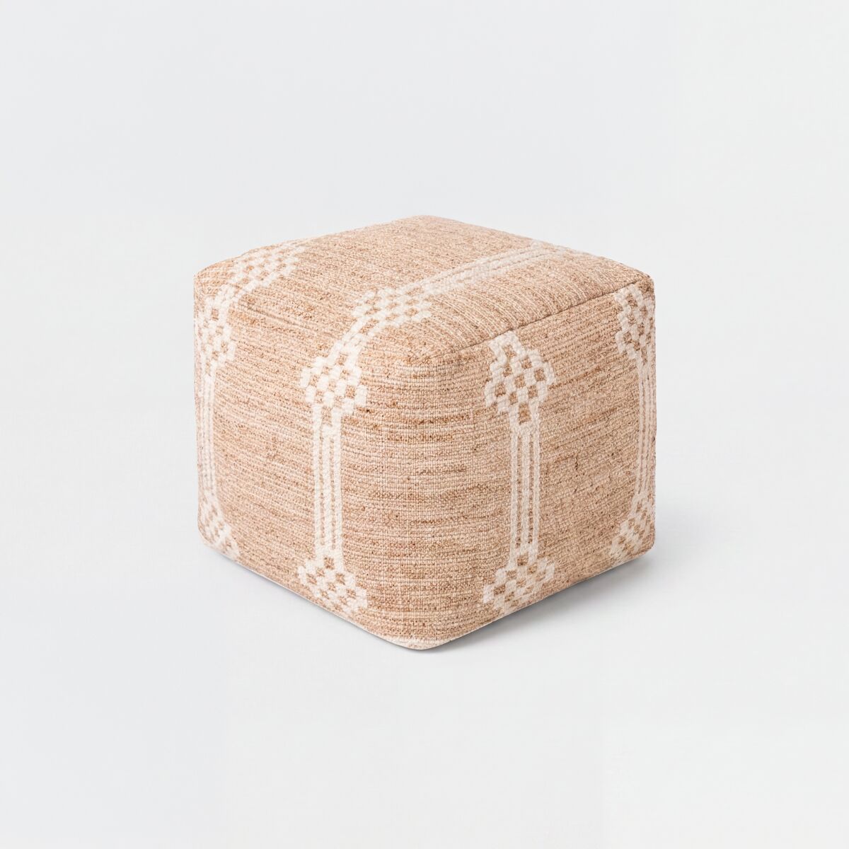Puff remi 40x48x48cm yute natural