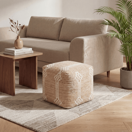 Puff REMI 40x48x48cm juta natural Puff REMI 40x48x48cm juta natural