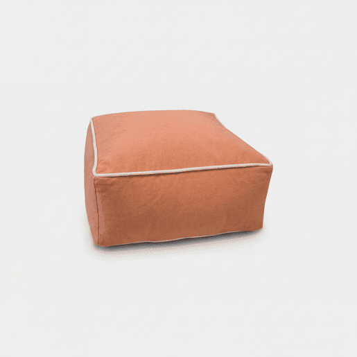 Puff DUKE 25x50x50cm cor terracota Puff DUKE 25x50x50cm cor terracota