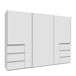 Armario NEVADA PLUS PLUS puertas correderas con cajones Armario NEVADA PLUS PLUS puertas correderas con cajones Blanco