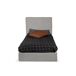 Cama con cabecero roler LUNEA 95x110x205cm Cama con cabecero roler LUNEA 95x110x205cm Beige