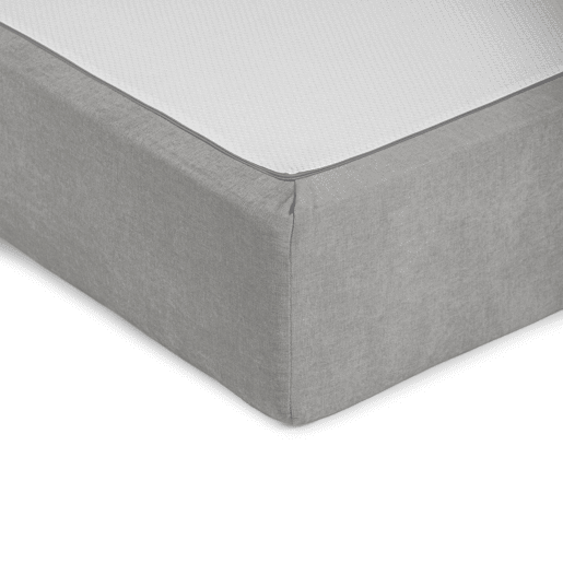 Cama com cabeceira roler LUNEA 95x110x205cm bege