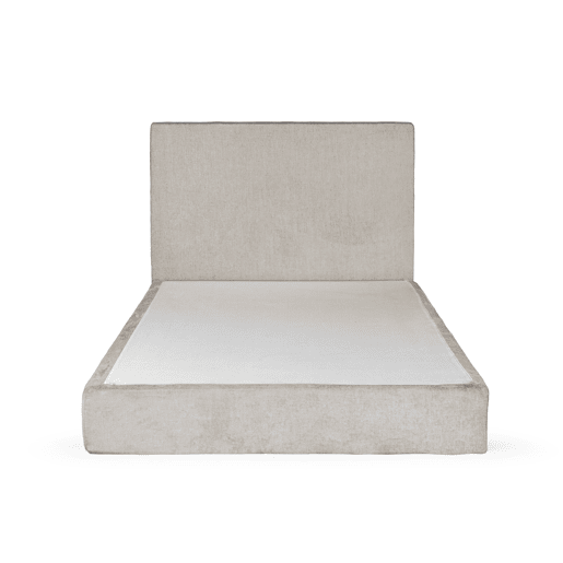 Cama com cabeceira roler CALAMO 145x110x205cm bege Cama com cabeceira roler CALAMO 145x110x205cm bege
