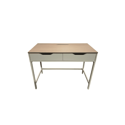 Secretária TERO com 2 gavetas e tampo abatível