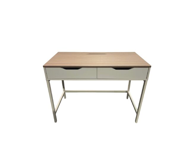 Escritorio tero con 2 cajones y base superior abatible