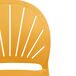 Silla de cocina fija SUNNY Silla de cocina fija SUNNY Amarillo