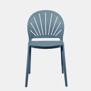 Cadeira de cozinha fixa SUNNY cor azul