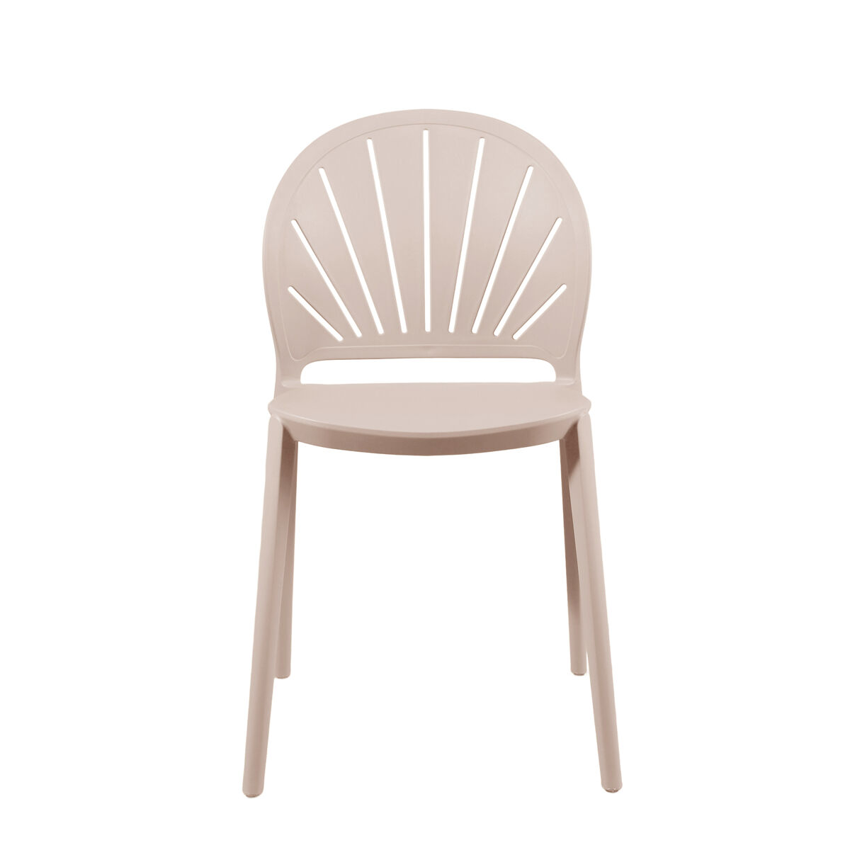 Silla de cocina fija sunny color beige