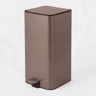Caixote do lixo LOTUS castanho 28 litros com pedal