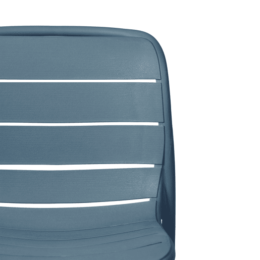 Cadeira de cozinha fixa STRIPE cor azul