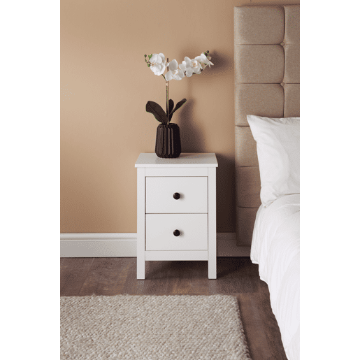 Mesa de cabeceira KARLSTAD com 2 gavetas