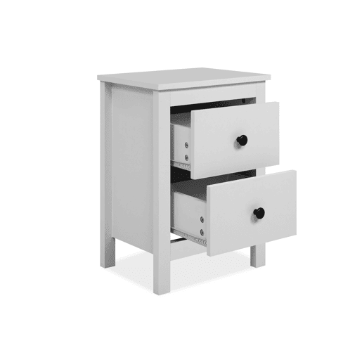 Mesa de cabeceira KARLSTAD com 2 gavetas