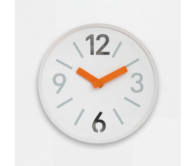 Reloj de pared young mdf blanco 30cm