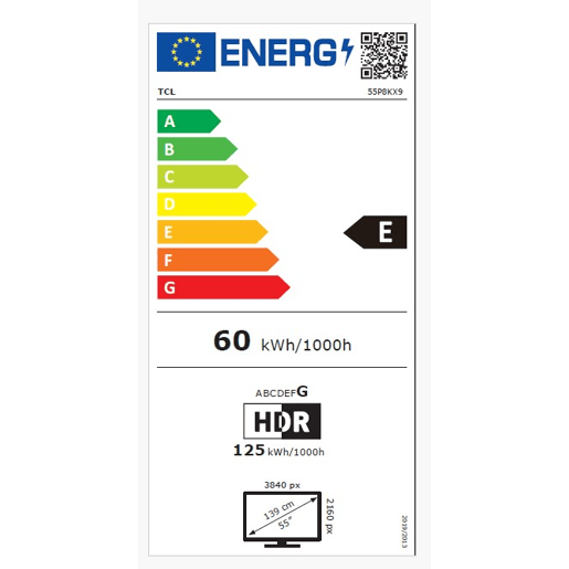 TV 55 polegadas TCL 55P8K QLED Smart TV