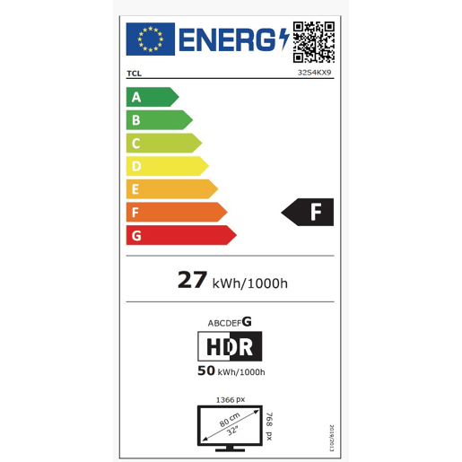 TV 32 polegadas TCL 32S4K QLED Smart TV