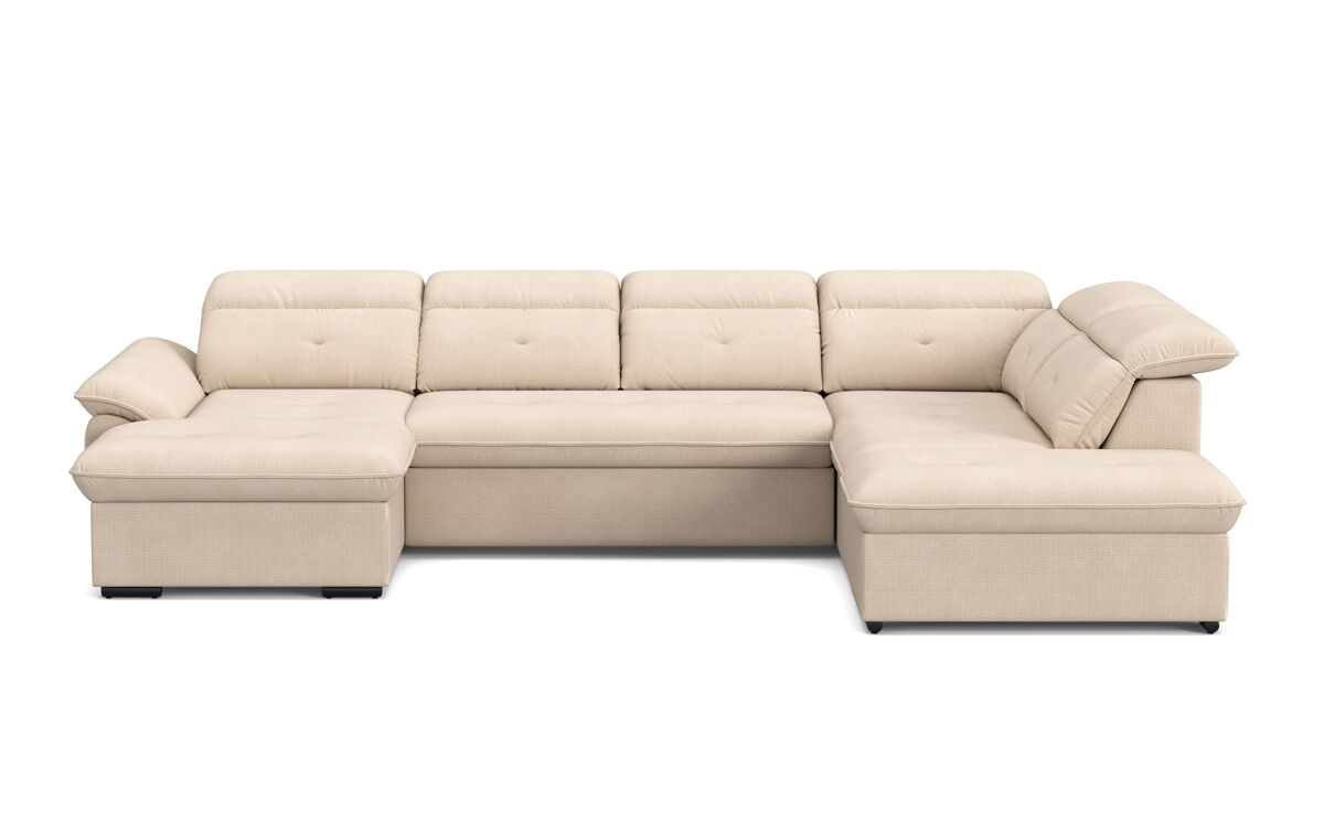 Rinconera derecha con cama xl zoom color beige
