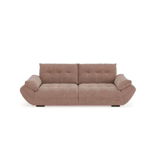 Sofá de 4 lugares fixo VIVO cor rosa Sofá de 4 lugares fixo VIVO cor rosa