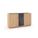 Aparador bajo DIONE de 3 puertas y 140cm Aparador bajo DIONE de 3 puertas y 140cm Negro