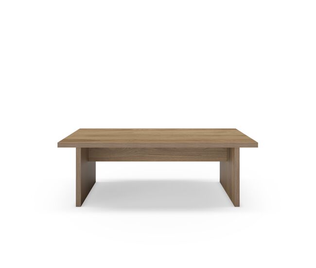 Mesa de centro rectangular DELTA en melamina