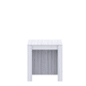 Mesa com consola extensível BERTA II branco