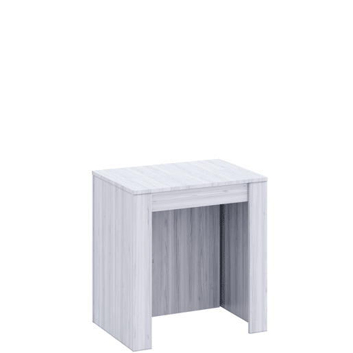 Mesa com consola extensível BERTA II branco Mesa com consola extensível BERTA II branco
