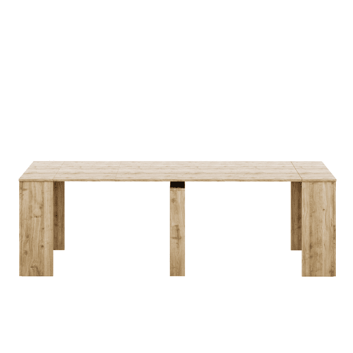 Mesa com consola extensível BERTA II carvalho