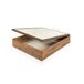 Canapé de madera SPACE 30 nuez SOMNALIS Canapé de madera SPACE 30 nuez SOMNALIS