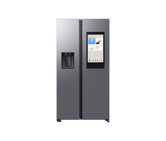 Side By Side 178cm 621 litros estático inox SAMSUNG RS90F66BETEF