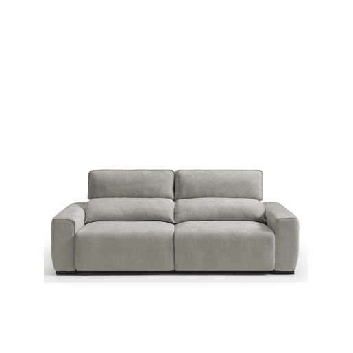 Sofá 3 lugares XL VALERIA cor cinza escuro