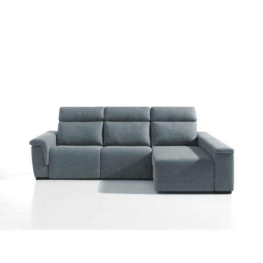 Chaise longue direita ADRIA relax elétrico cor azul