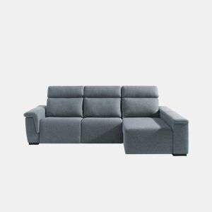 Chaise longue direita ADRIA relax elétrico cor azul