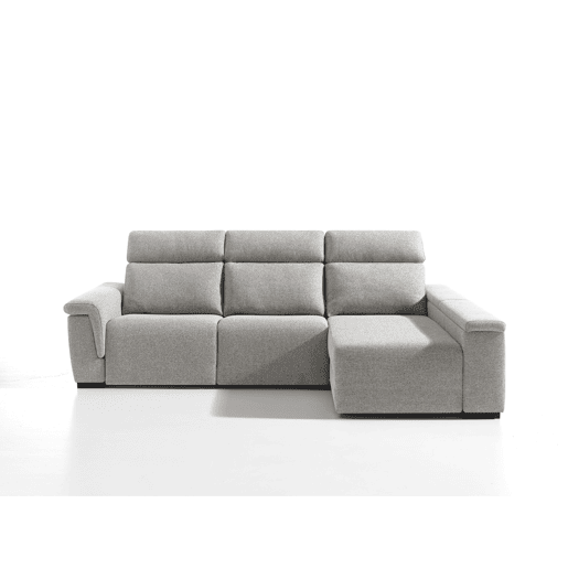Chaise longue direita ADRIA relax elétrico cor branco