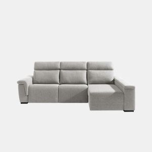 Chaise longue direita ADRIA relax elétrico cor branco