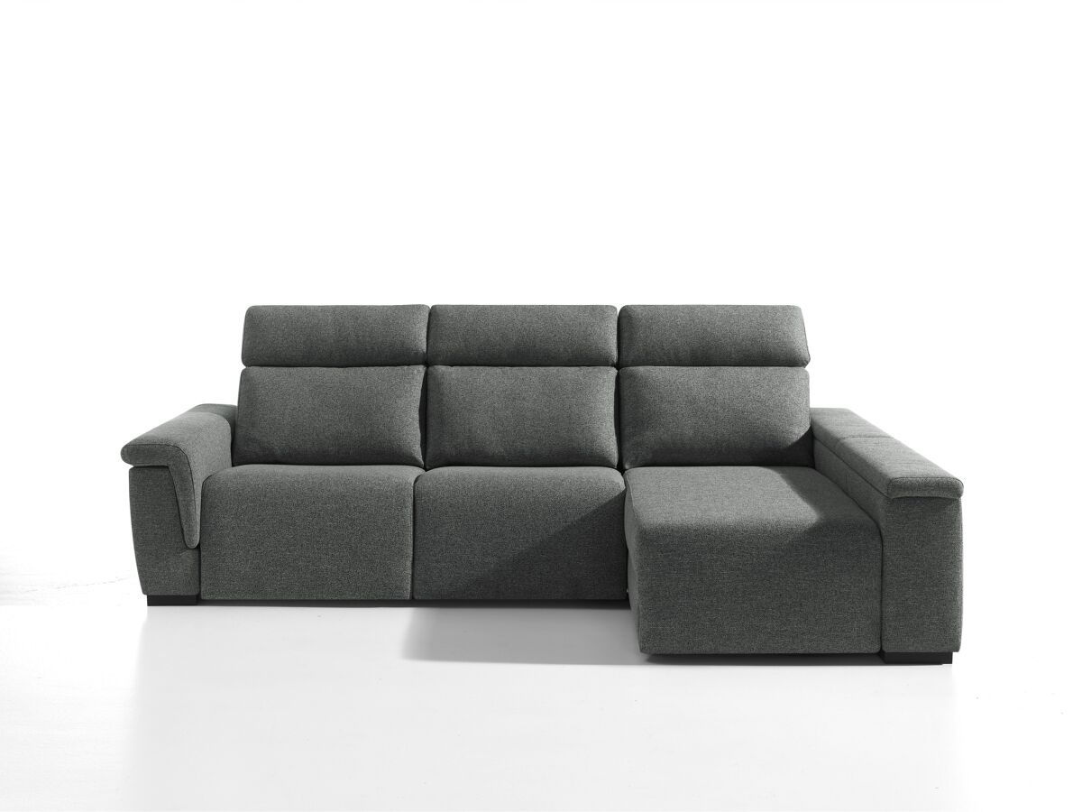 Chaise longue derecha relax eléctrico adria ii color gris oscuro