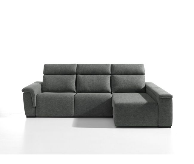 Chaise longue derecha relax eléctrico adria ii color gris oscuro