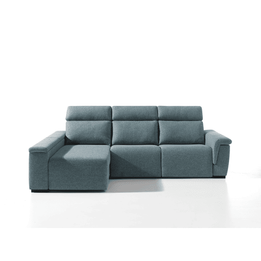Chaise longue esquerda ADRIA relax elétrico cor azul