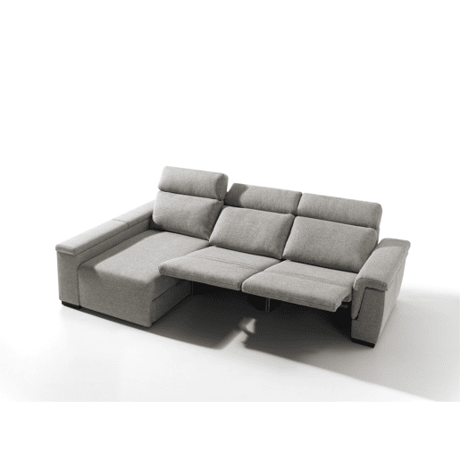 Chaise longue esquerda ADRIA relax elétrico cor cinza claro Chaise longue esquerda ADRIA relax elétrico cor cinza claro